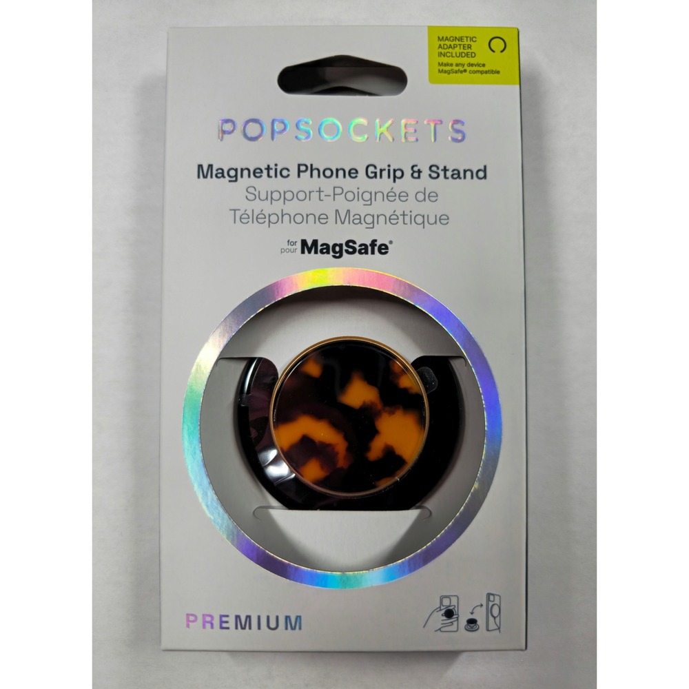 Tortoise Shell PopSocket Magnetic Cell‎ Phone Grip NWT